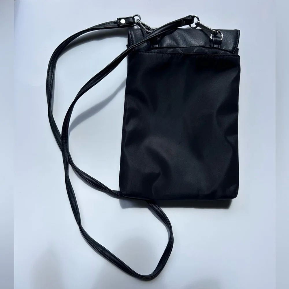 Roots Black Crossbody Travel Purse Bag